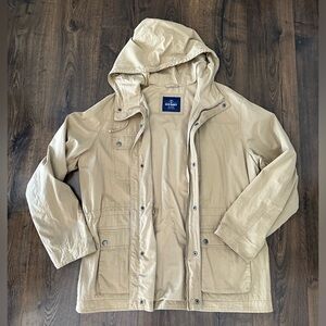 Men’s XL Old Navy Khaki Fall Jacket with Pockets